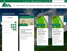 Tablet Screenshot of cep.cat